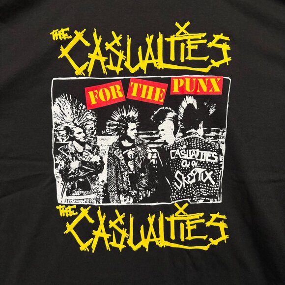 The Casualties For The Punx Rock T-Shirt Size Extra Large - Picture 2 of 4
